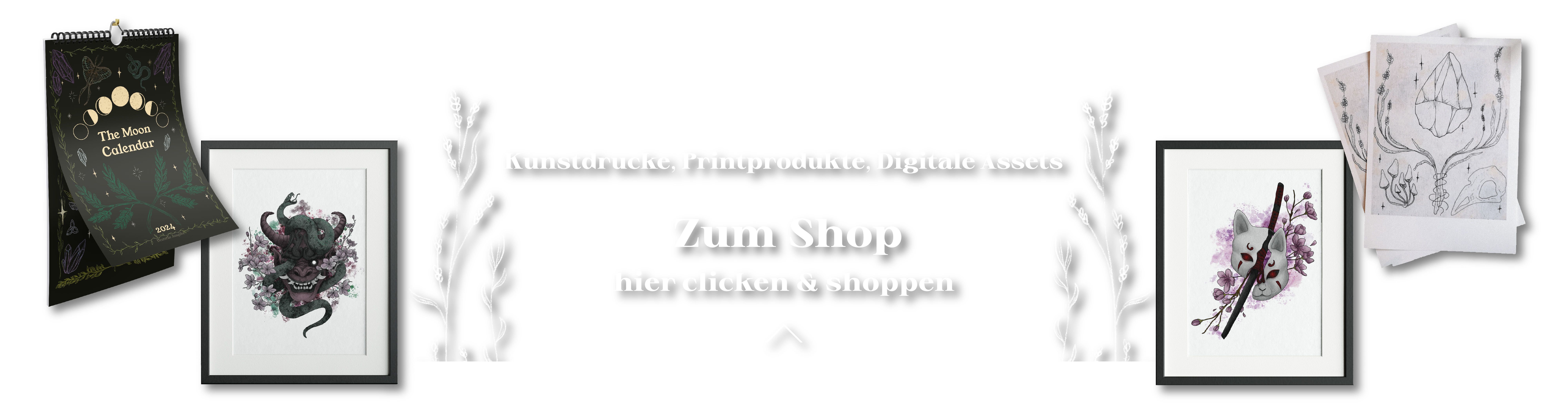 ko-fi-banner mit Link zum shop